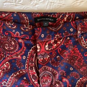 BR paisley shorts EUC